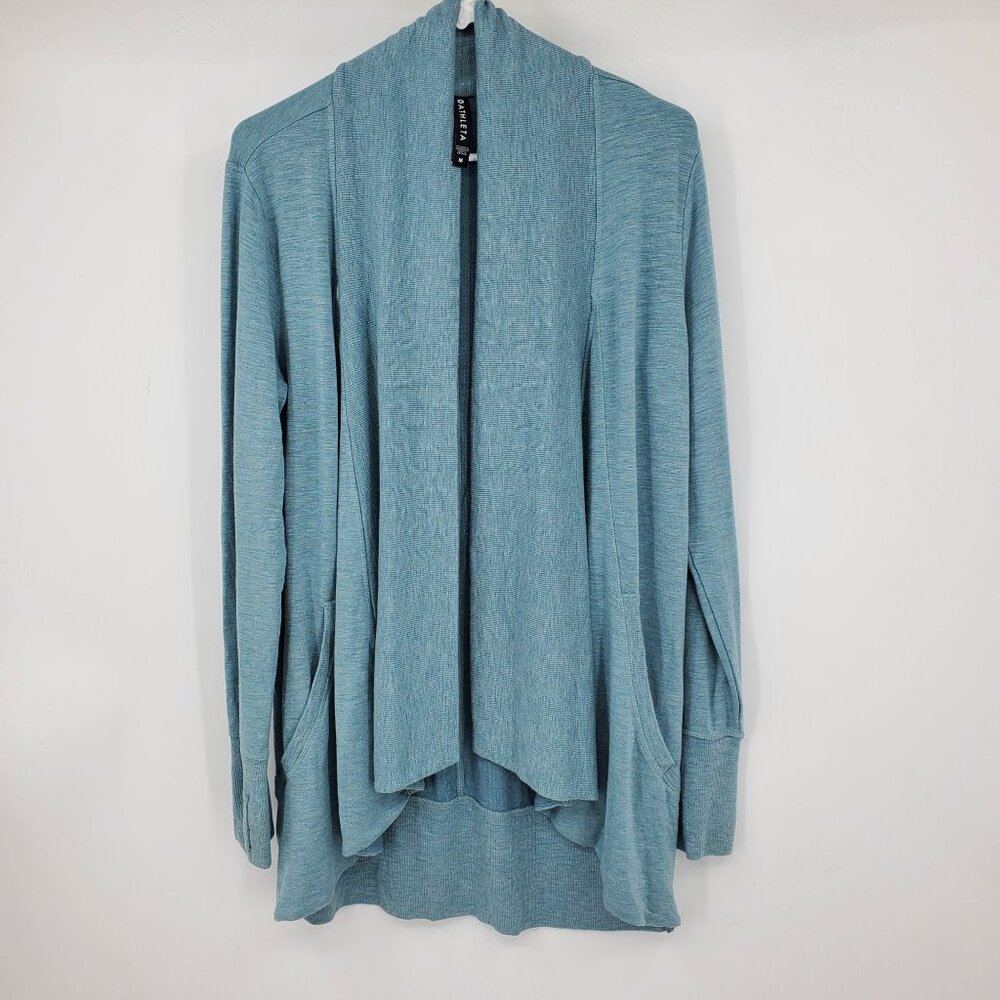 Gorgeous Athleta Pranayama Restore Open Front Cardigan Sweater Wrap Medium M